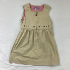 familiar、120cm、ワンピース、綿、女の子用