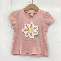 Petit main、80cm、カットソー、綿・ポリウレタン、女の子用