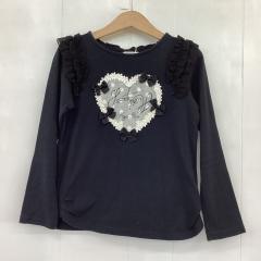 mezzo piano、130cm、カットソー、綿・ポリエステル、女の子用