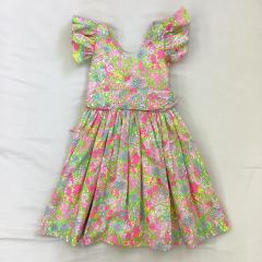 JACADI、110cm、ワンピース、綿、女の子用