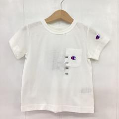 Champion、100cm、Ｔシャツ、綿・ポリウレタン、男女共用