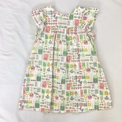 Bonpoint、95cm、ワンピース、綿、女の子用