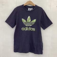 adidas、140cm、Ｔシャツ、綿・ポリウレタン、男の子用
