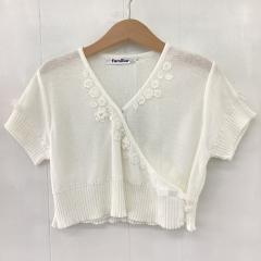 familiar、120cm、カーディガン、綿、女の子用