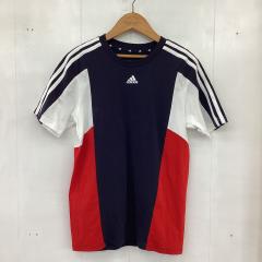 adidas、160cm、Ｔシャツ、綿・ポリウレタン、男の子用