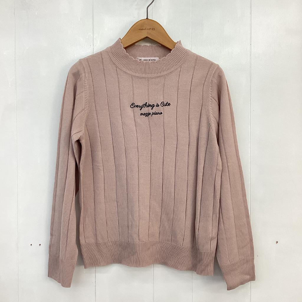 mezzo piano Junior セーター 150cm lisblanc（リ・ブラン）｜mezzo