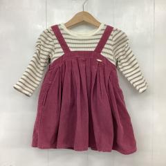 Petit main、80cm、ワンピース、綿・ポリウレタン、女の子用