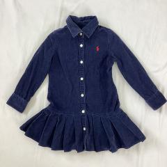 RALPH LAUREN、100cm、ワンピース、綿、女の子用