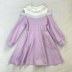 mezzo piano、130cm、ワンピース、綿・ポリエステル、女の子用