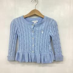 RALPH LAUREN、90cm、カーディガン、綿、女の子用