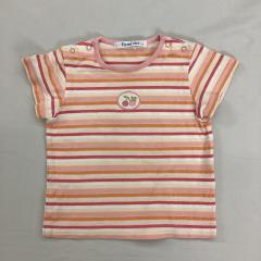 familiar、80cm、カットソー、綿、女の子用