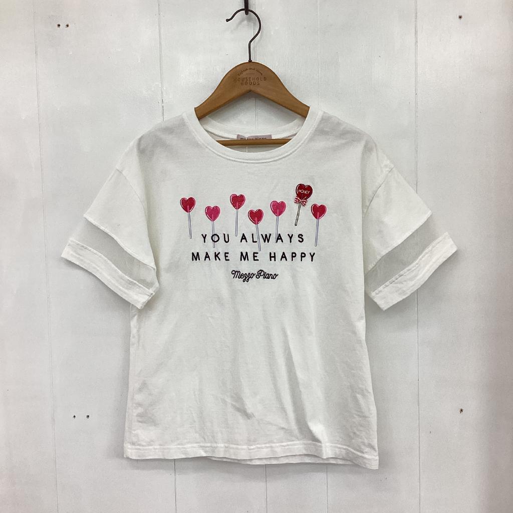 mezzo piano Junior Tシャツ 160cm lisblanc（リ・ブラン）｜mezzo