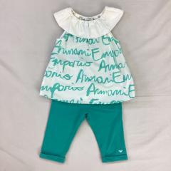 ARMANI JUNIOR、80cm、セットもの、綿、女の子用