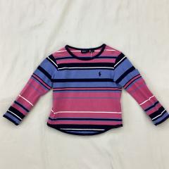 RALPH LAUREN、90cm、カットソー、綿・ポリウレタン、女の子用