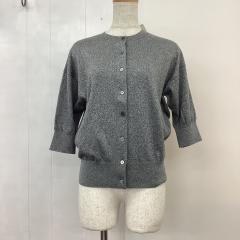 お値下げ　新品・未使用タグ付き　IENA FILMY 無地カーディガン　ブラック ADAM ET ROPÉ FEMME(アダム エ ロペ ファム) / 【アウトレット