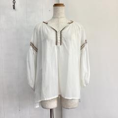 Samansa Mos2 blue、F（フリー）、シャツ・ブラウス