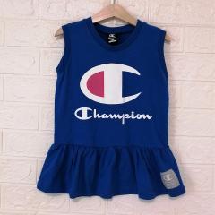 Champion、130cm、カットソー、綿・ポリウレタン、女の子用