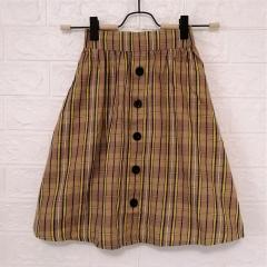 GU  、120cm、スカート、綿、女の子用