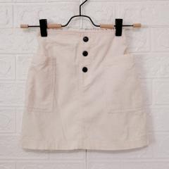 GU　　、130cm、スカート、綿、女の子用