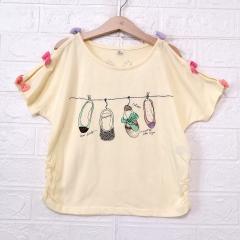 Angel Love、110cm、Ｔシャツ、綿・ポリエステル、女の子用