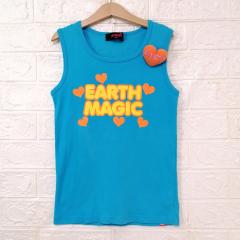 EARTHMAGIC、150cm、タンクトップ、綿、女の子用