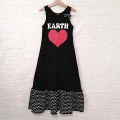 EARTHMAGIC、120cm、ワンピース、綿、女の子用