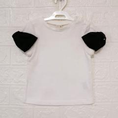 Petit main、80cm、Ｔシャツ、綿、女の子用