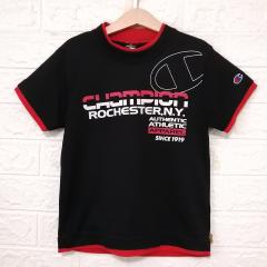 Champion、130cm、Ｔシャツ、ポリエステル、男の子用