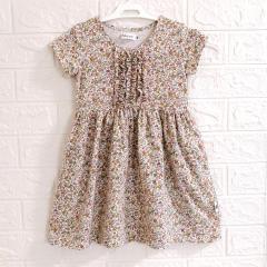 birthday party、100cm、ワンピース、綿・ポリウレタン、女の子用
