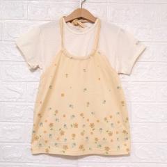 BRANSHES、130cm、カットソー、綿、女の子用