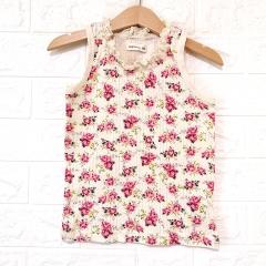 Biquette、100cm、タンクトップ、綿、女の子用
