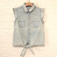 GLOBAL WORK、120cm、シャツ、綿、女の子用