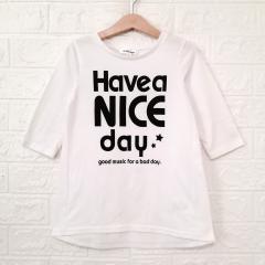 GLOBAL WORK、110cm、Ｔシャツ、綿・ポリエステル、女の子用