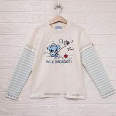 pom ponette、140cm、Ｔシャツ、綿、女の子用