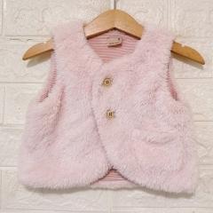Petit main、50～70cm、ベスト、ポリエステル、女の子用