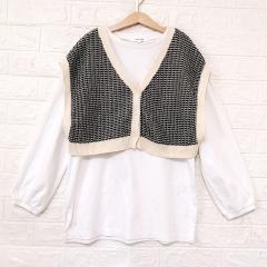 GLOBAL WORK、150cm、カットソー、綿、女の子用