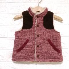Combimini、80cm、ベスト、綿、女の子用