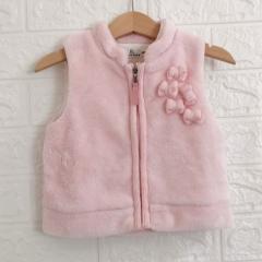 KUMIKYOKU、80cm、ベスト、ポリエステル、女の子用