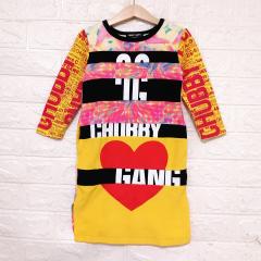 CHUBBY GANG、100cm、ワンピース、綿、女の子用