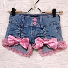 EARTHMAGIC、140cm、ジーンズ、綿・ポリウレタン、女の子用