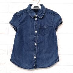 GAP kids、110cm、シャツ、綿、女の子用