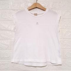 Petit main、110cm、Ｔシャツ、綿、女の子用