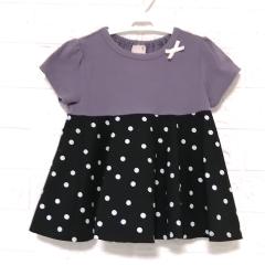 Petit main、100cm、チュニック、綿・ポリウレタン、女の子用