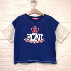 RONI、120cm、Tシャツ、綿・ポリエステル、女の子用
