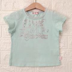 mezzo piano、110cm、カットソー、綿・ポリウレタン、女の子用