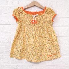 mezzo piano、110cm、ブラウス、綿、女の子用