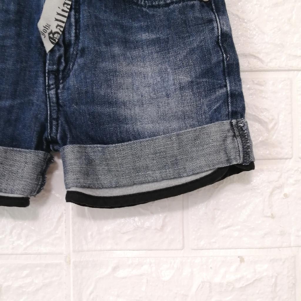 Galliano デニムショートパンツ　24 38 JOHN GALLIANO パンツ 85cm メリードール｜JOHN GALLIANOの子供服の