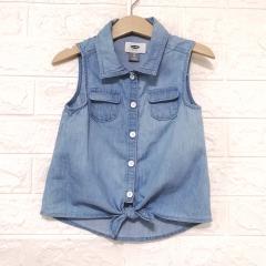 OLD NAVY、110cm、シャツ、綿、女の子用