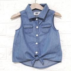 OLD NAVY、100cm、シャツ、綿、女の子用