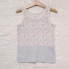 DENIM DUNGAREE、110cm、タンクトップ、ポリエステル、女の子用